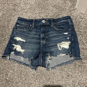 AE Next Level High-Waisted Denim Shorts